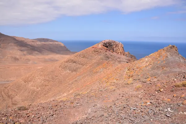 Desierto seco paisaje — Foto de Stock