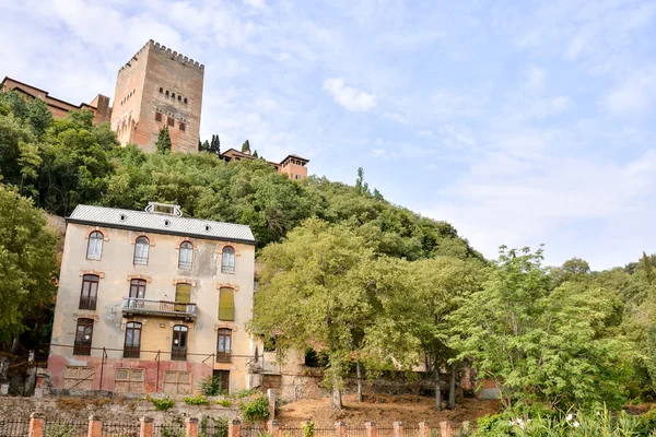 Pohled na historické město Granada — Stock fotografie