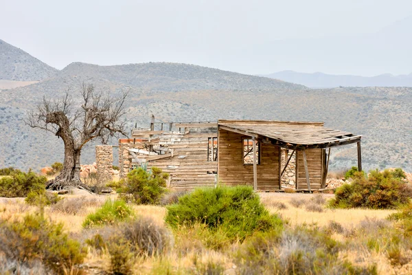 Desert Tabernas i Almería-provinsen Spanien — Stockfoto