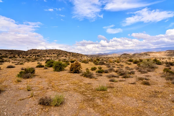 WoestijnTabernas in de provincie Almeria, Spanje — Stockfoto