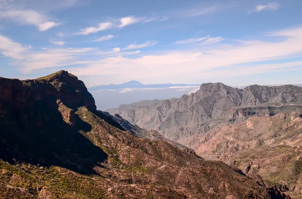 엘 테이 데 Volcan 테네리페에서의 보기 — 스톡 사진