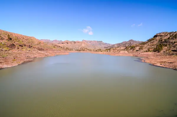 Svart vann i Gran Canaria – stockfoto