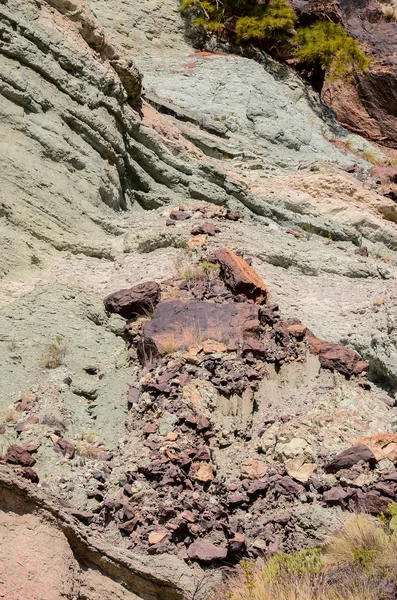 Trockenes Lava-Basaltgestein — Stockfoto