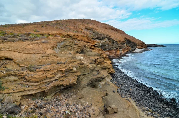 Volcanic Rock Basaltic Formation in Gran Canaria — Stock Photo, Image