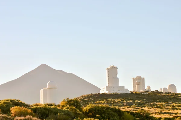 Telescopen van het Astronomisch Observatorium van Teide — Stockfoto