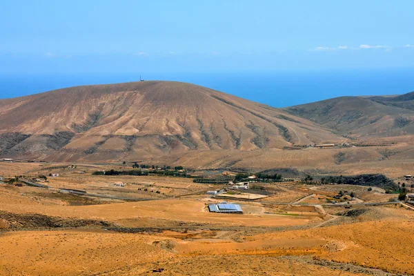 Desierto seco paisaje — Foto de Stock