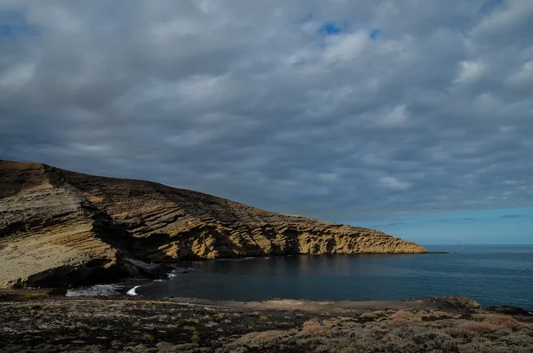 Volcanic Rock Basaltic Formation in Gran Canaria — Stock Photo, Image