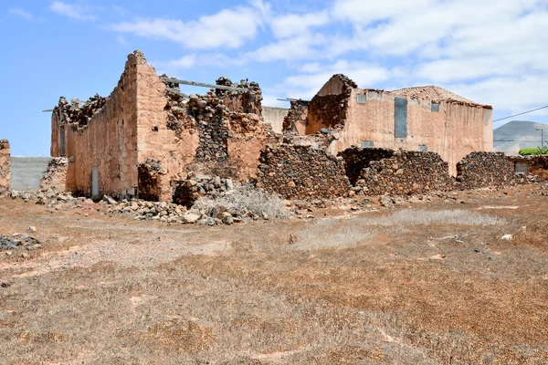 Verlaten Desert House Exterieur — Stockfoto