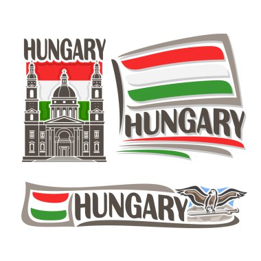 Macaristan için vektör logo
