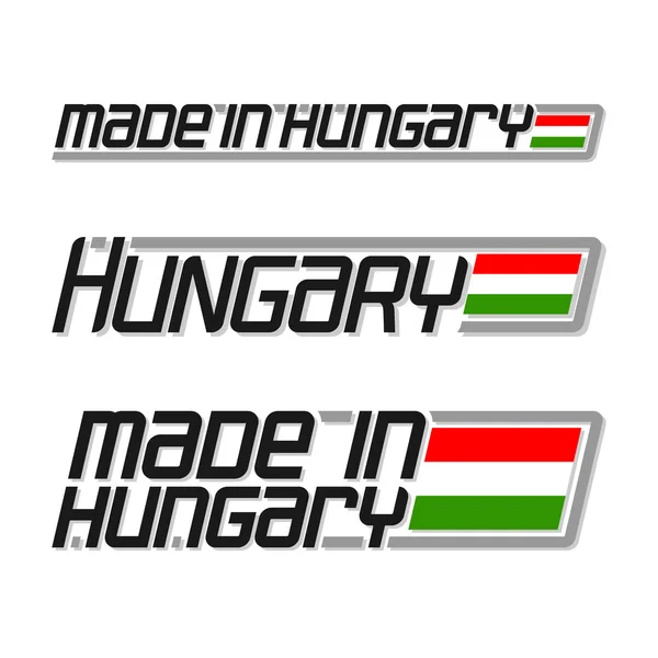 Έκανε στην Ουγγαρία — Διανυσματικό Αρχείο
