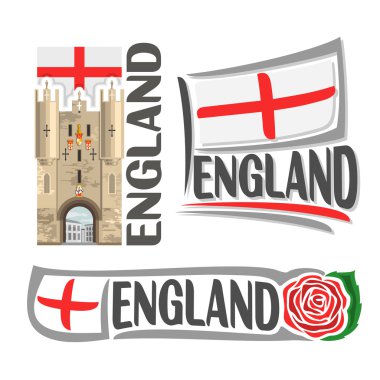 Vector logo for England clipart
