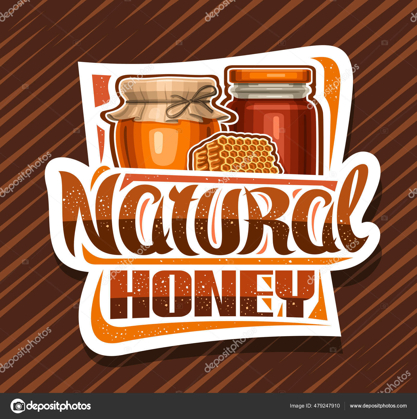 조각을 장식적 갈색에 뜻하는 글자가 포스터 스톡 벡터 - ©mihmihmal 479247910