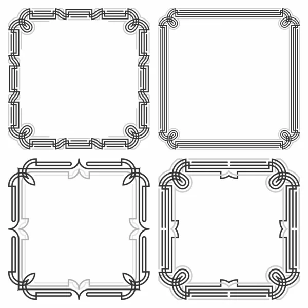 Moldura decorativa —  Vetores de Stock