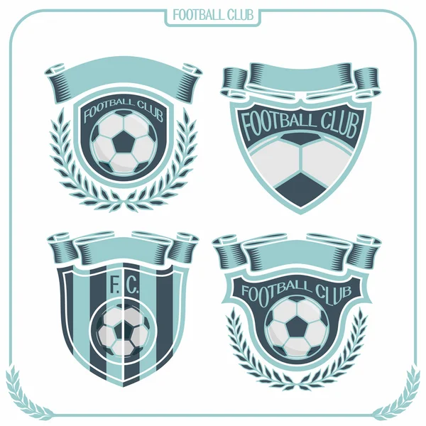 Football logo — Stock Vector