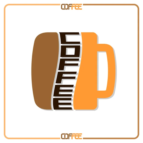 The image on the subject of coffee — Stock Vector