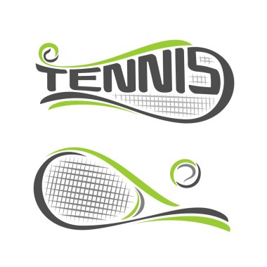 Abstract background on the tennis clipart