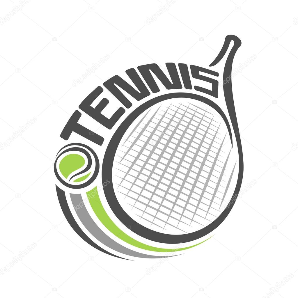 Abstract background on the tennis