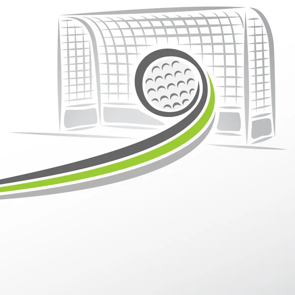 Abstrakter Hintergrund zum Thema Feldhockey — Stockvektor
