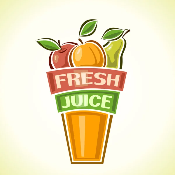 Fresh juise — Stock Vector