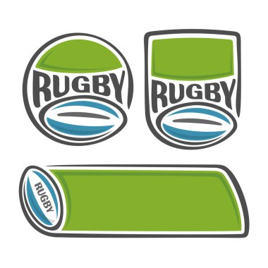 Rugby konuda fotoğraf bir dizi