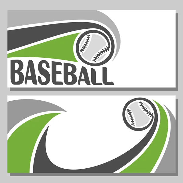Imágenes para texto sobre el béisbol — Archivo Imágenes Vectoriales
