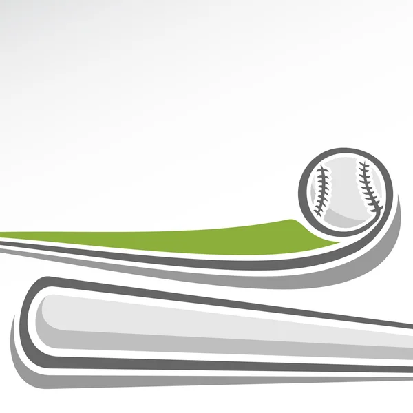 Images pour texte sur le sujet du baseball — Image vectorielle