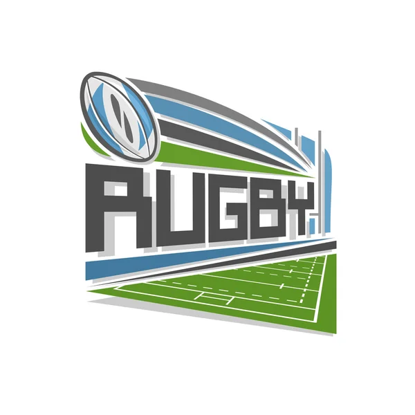 Logo du rugby — Image vectorielle