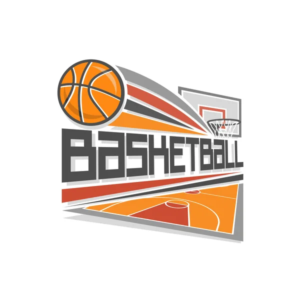 Logo de basket-ball — Image vectorielle