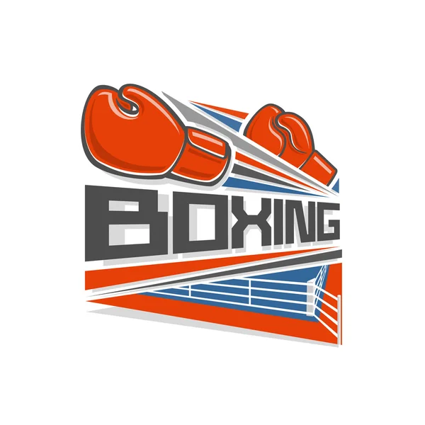 Logo boxe — Vettoriale Stock