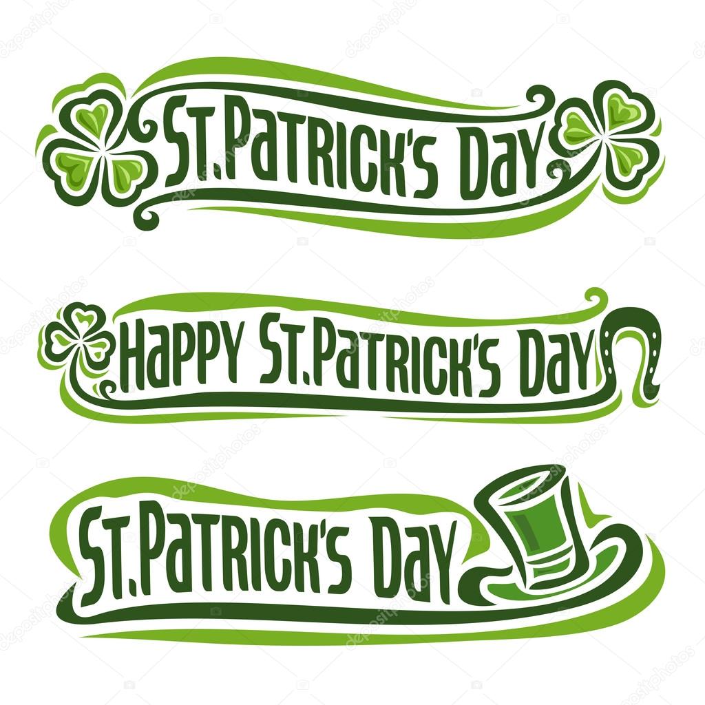 Vector illustration on the theme of St. Patrick's Day