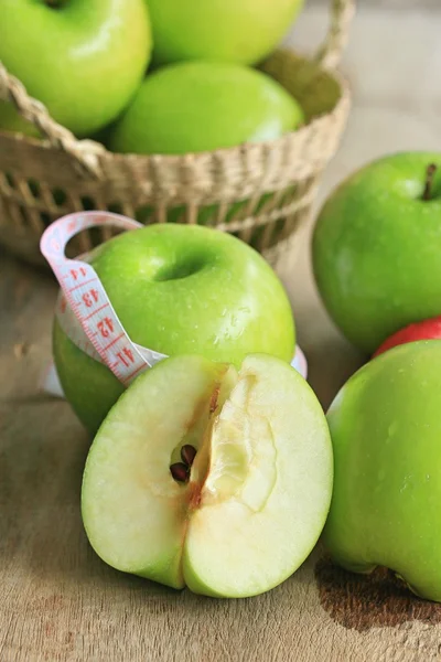 Fruta verde manzana fresca —  Fotos de Stock