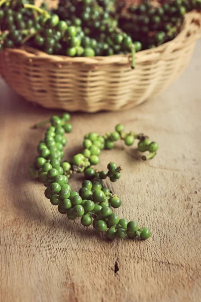 Pimienta fresca de semilla verde —  Fotos de Stock