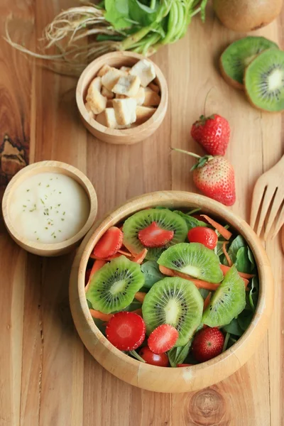 Mix salade verse Kiwi — Stockfoto