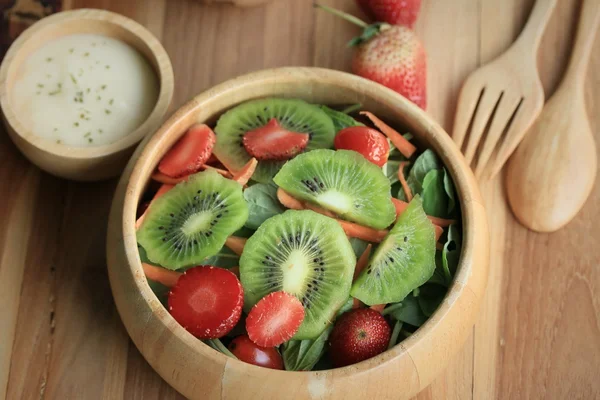 Mix salade verse Kiwi — Stockfoto