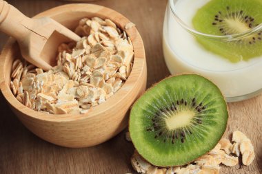 yoğurt güler yüzlü taze kivi