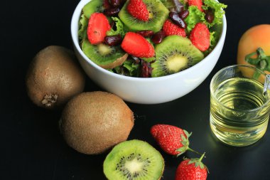 salata karışımı taze meyve