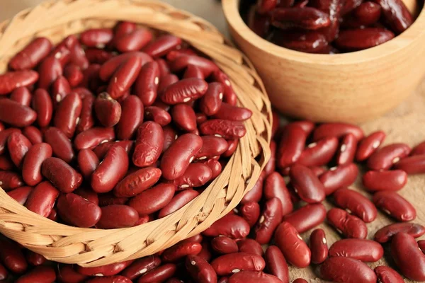 A lot seed red beans — Stock Photo, Image