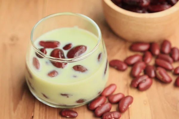 soybean milk red beans