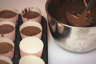 pişirme kek çikolata karışımı