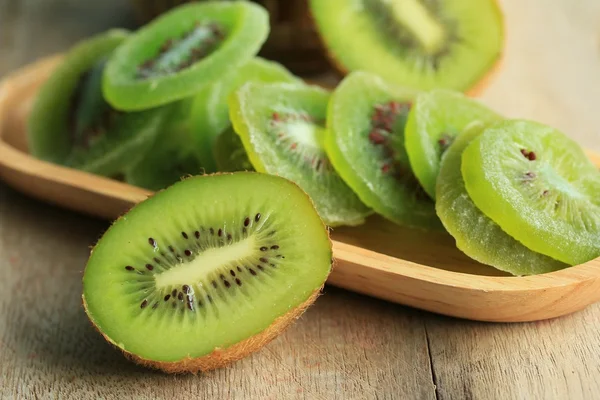 Gustoase uscate kiwi dulce — Fotografie, imagine de stoc