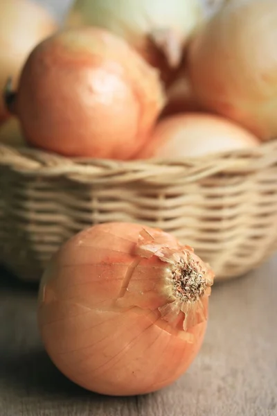 UI op hout achtergrond — Stockfoto