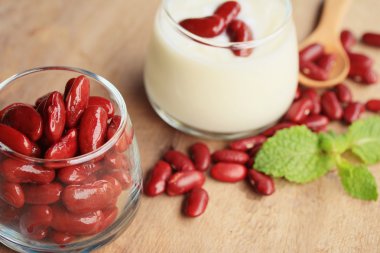 Yoğurtlu kırmızı fasulye