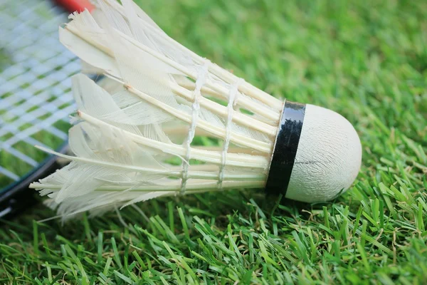 Shuttlecocks badminton raket ile