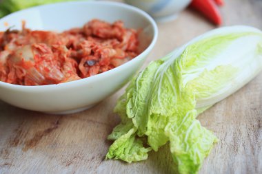 Kimchi lahana - Kore yemeği