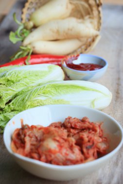 Kimchi lahana - Kore yemeği