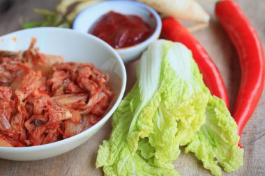 Kimchi lahana - Kore yemeği