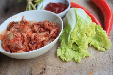 Kimchi lahana - Kore yemeği