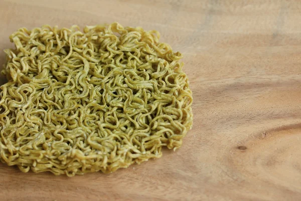 Heap dried instant noodles — Stock Photo, Image