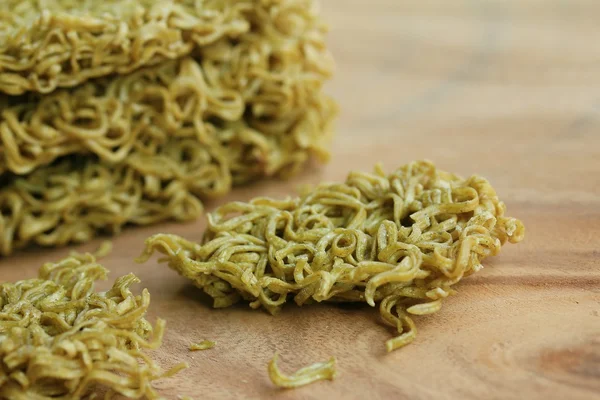 heap dried instant noodles