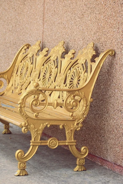 Altın sandalye beautyful — Stok fotoğraf